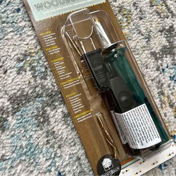 Creative Woodburning Tool with 4 Point Attachments and Stand NWT - Picture 3 of 5